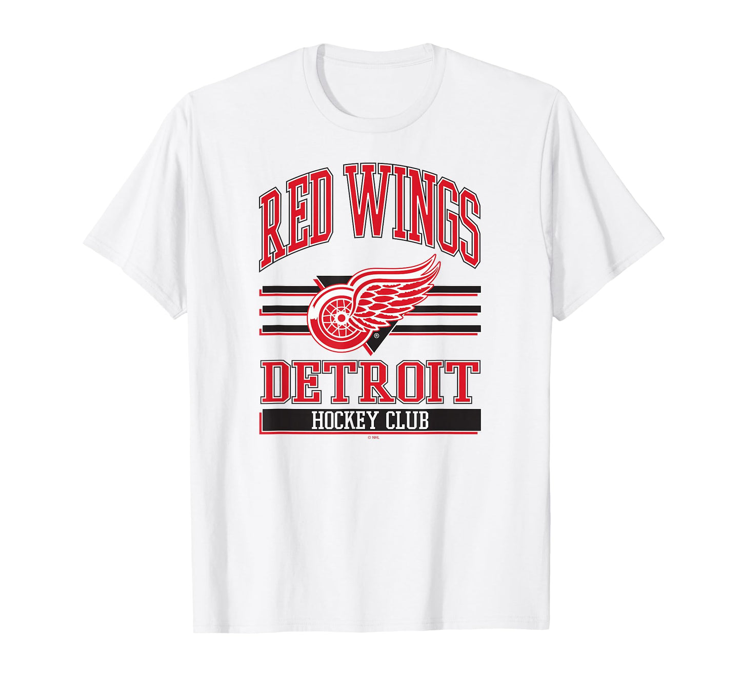 Detroit Red Wings Hockey Club Gray Officially Licensed T-Shirt
