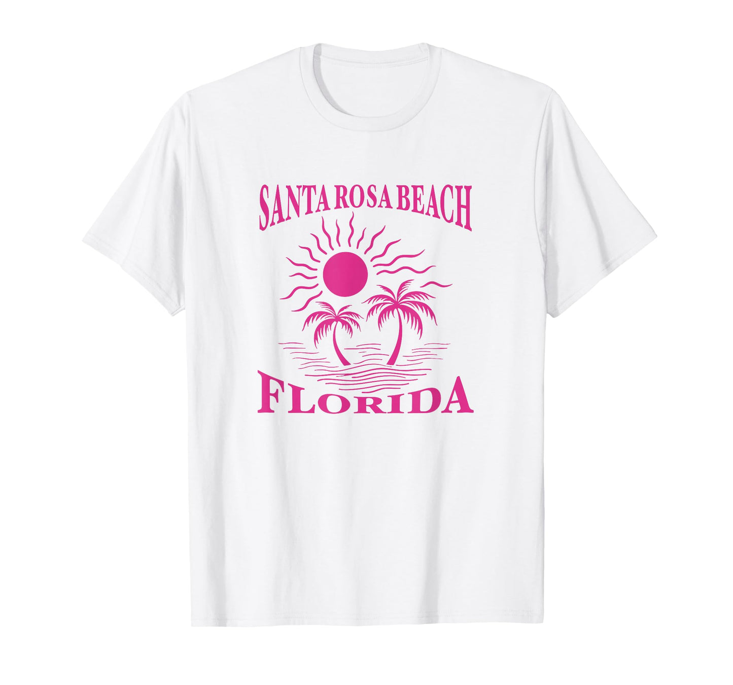 Santa Rosa Beach Florida Souvenir Walton County T-Shirt