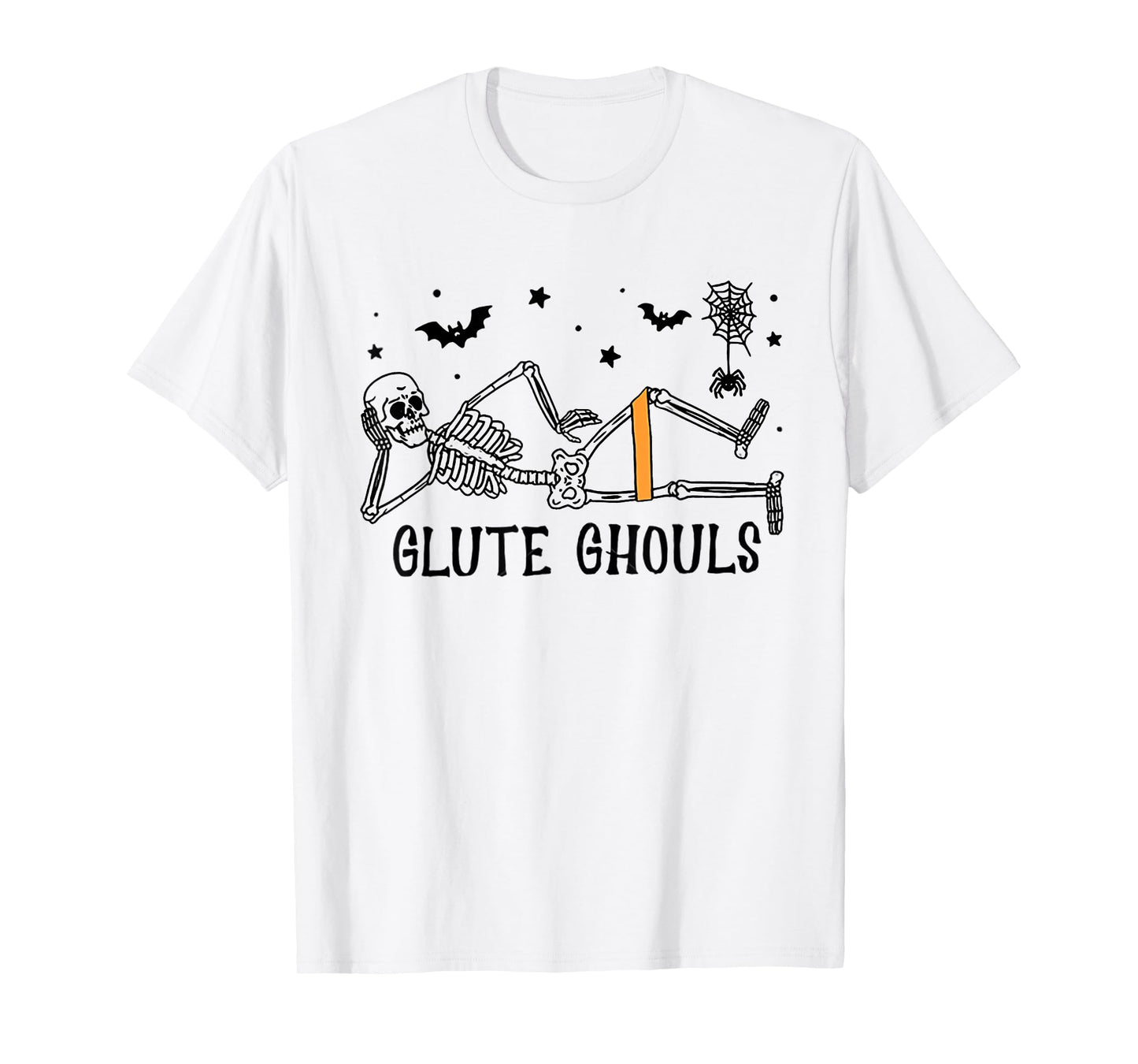 Glute Ghouls Fall Physical Therapy Halloween Spooky Season T-Shirt
