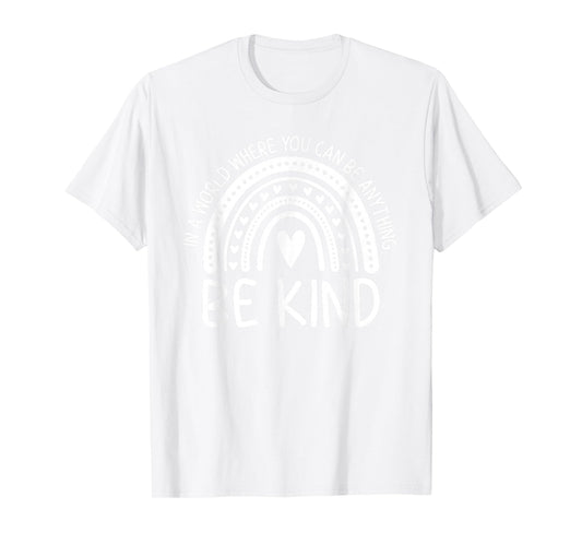 Be Kind Rainbow Orange Unity Day Anti Bullying T-Shirt