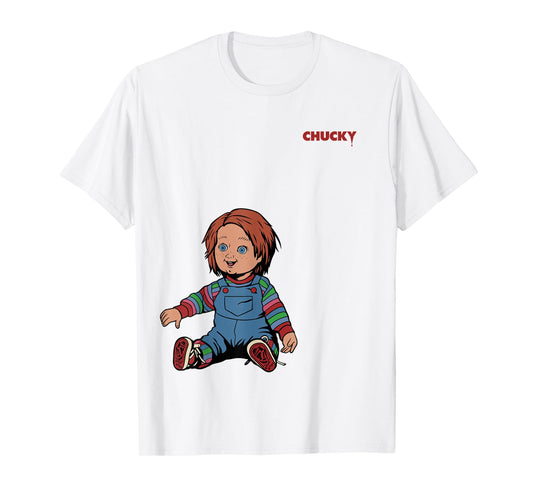 Chucky Little Angel Front & Back T-Shirt