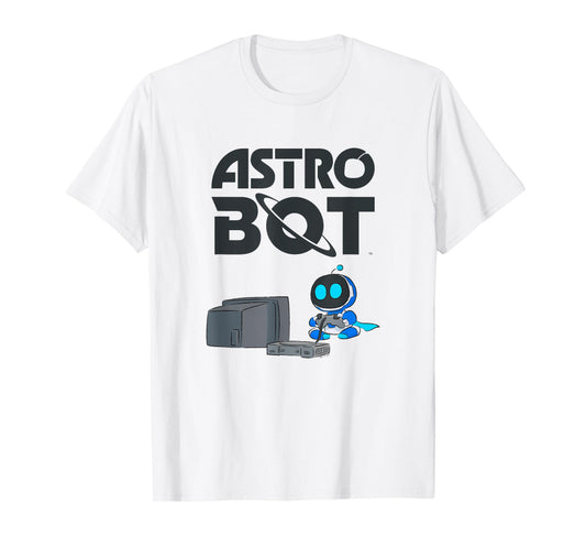 Astro Bot Rescue Mission Classic Sony PlayStation Gaming T-Shirt