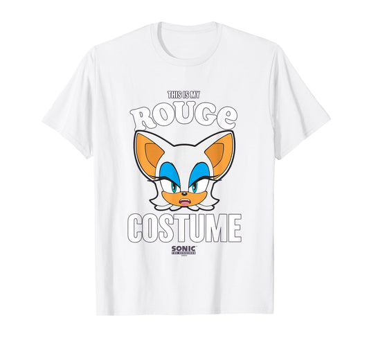 Sonic The Hedgehog Halloween This Is My Rouge Costume T-Shirt