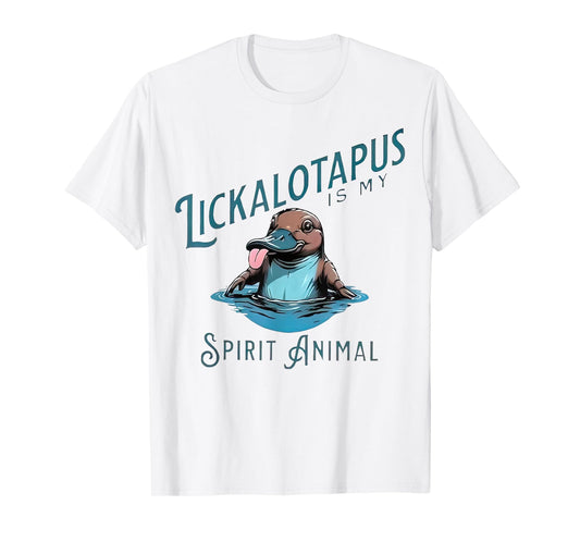 Lickalopus Is My Spirit Animal Retro Funny Meme Vintage T-Shirt