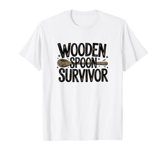 Wooden Spoon Survivor Vintage Inspired T-Shirt
