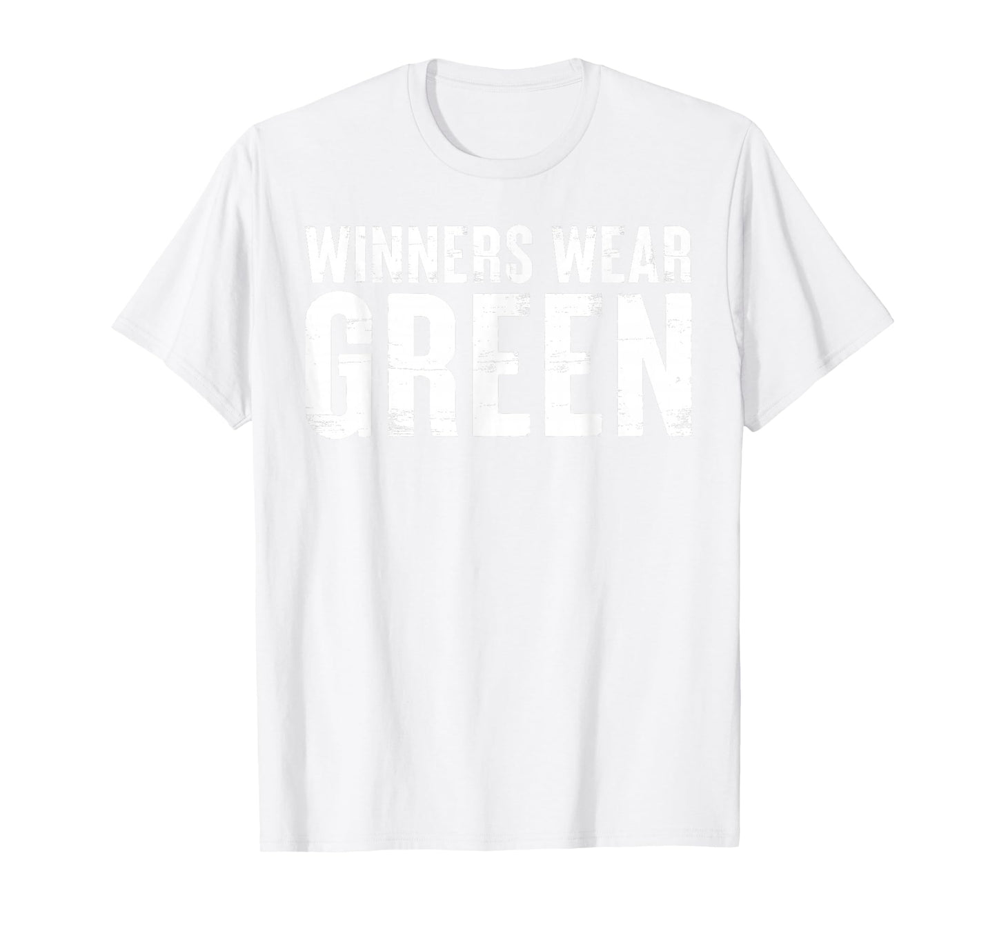 Winners Wear Green Color War Game Wear Team Spirit Camp T-Shirt