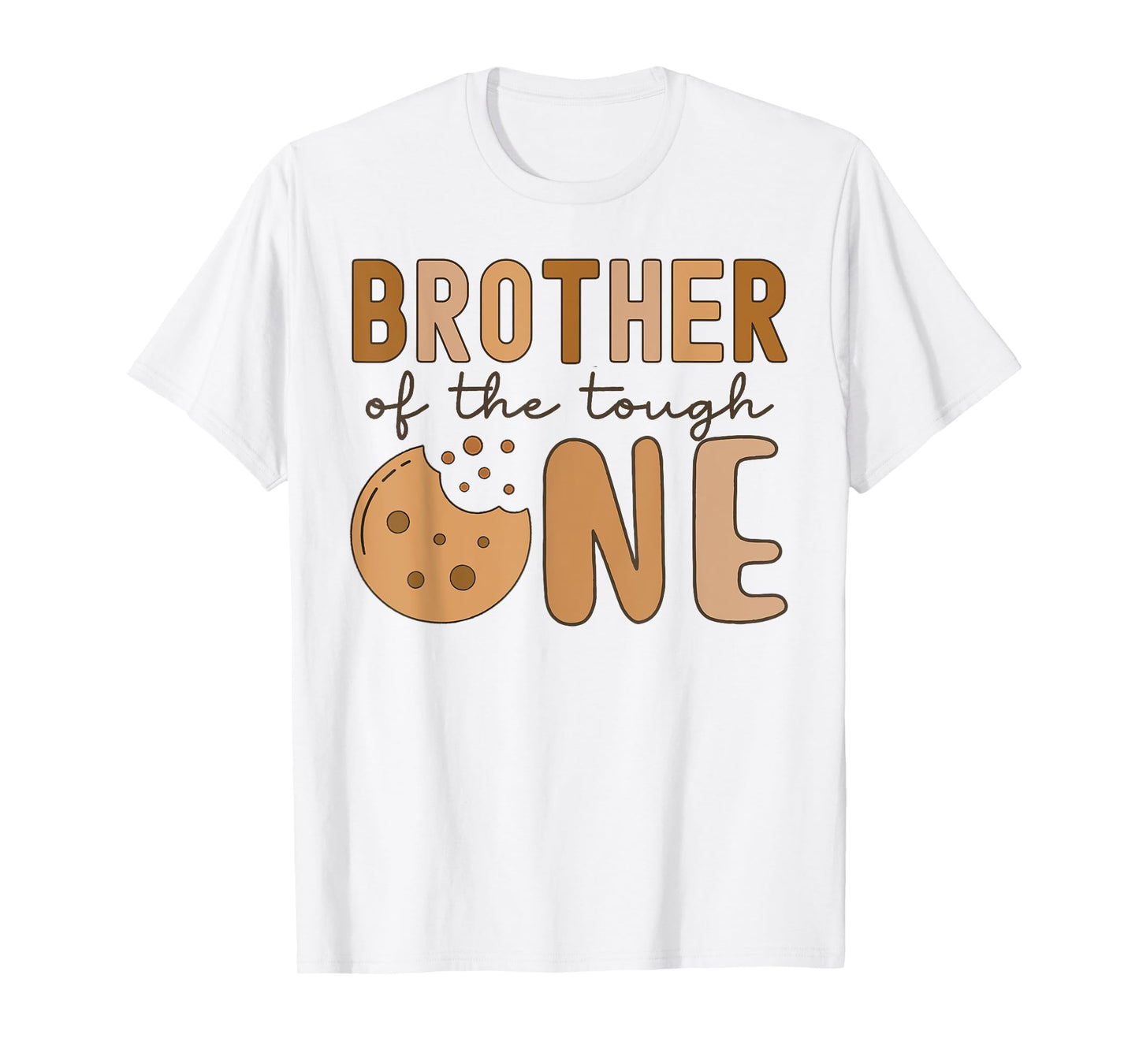 Brother Of The Tough One Cookies and Milk 1st Birthday Party T-Shirt