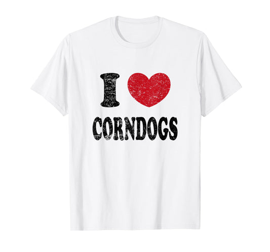 Vintage I Love Corndogs T-Shirt