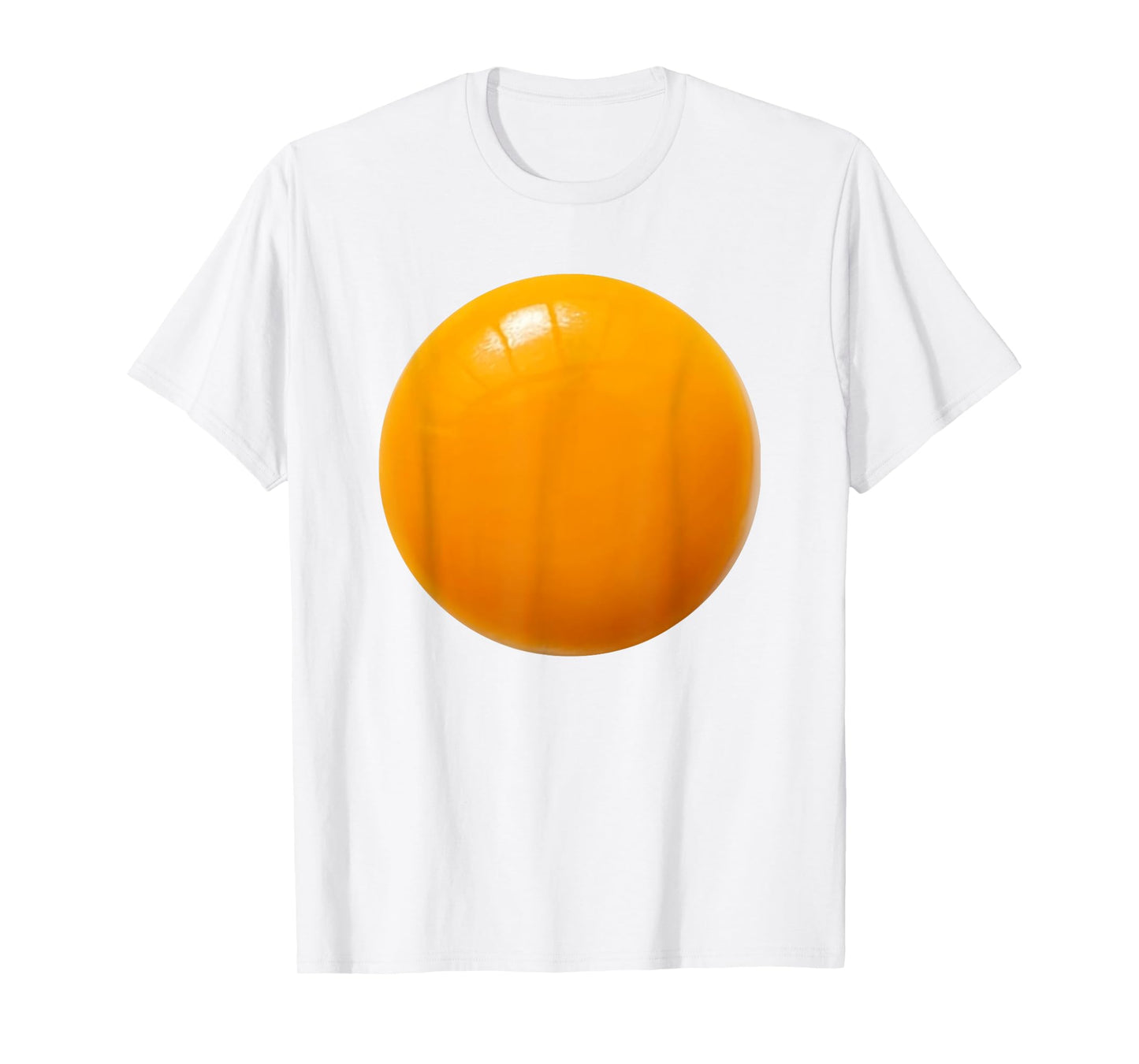 Deviled egg yolk easy lazy DIY costume for halloween party T-Shirt