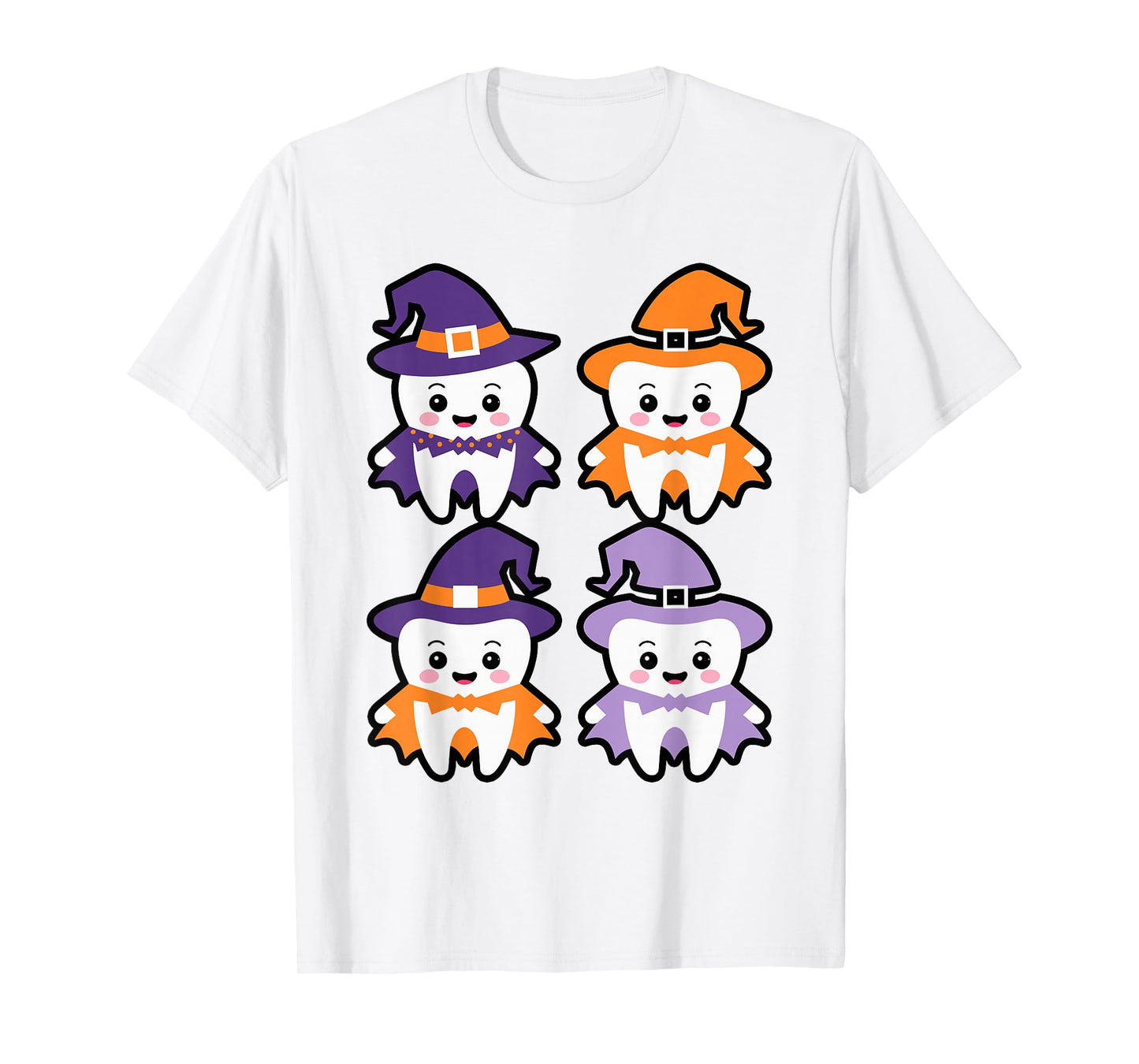 Tooth or Treat Spooky Dental Halloween T-Shirt T-Shirt