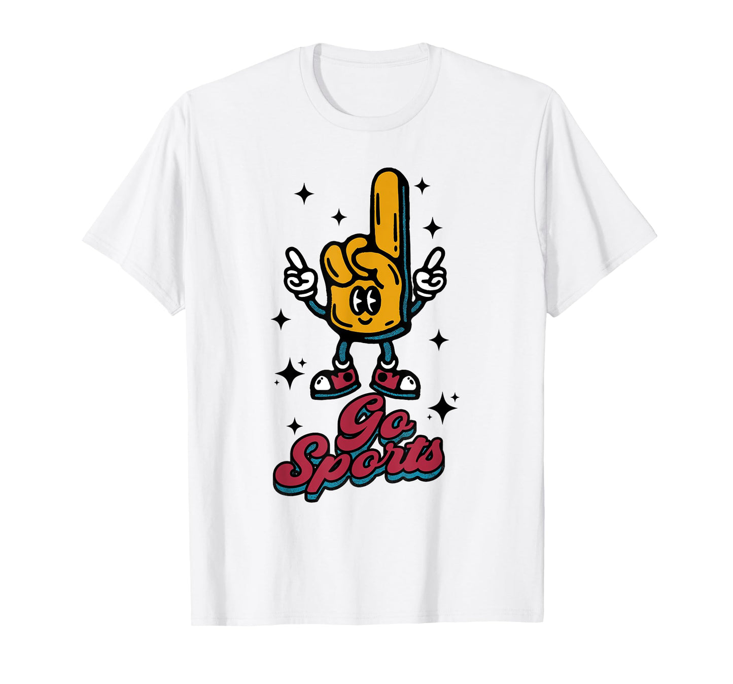 Yay Go Sports Team Funny I Just Hope Both Teams Have Fun T-Shirt