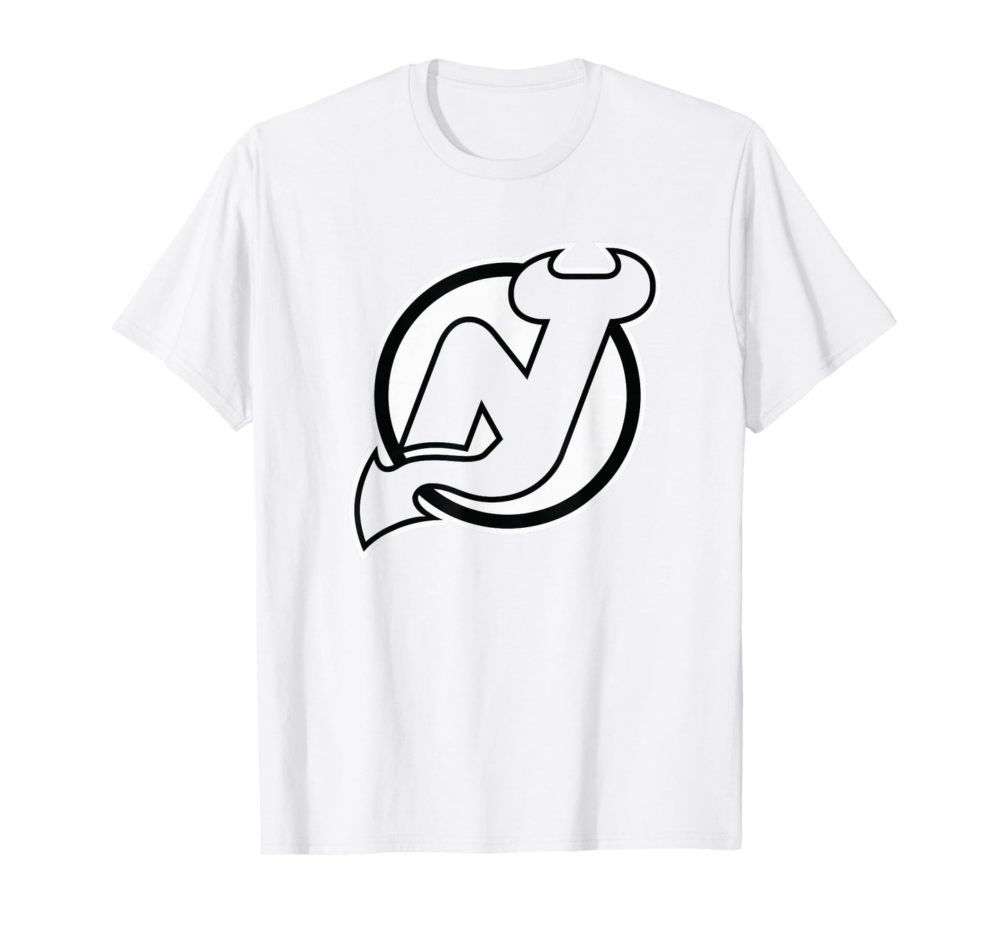 New Jersey Devils Icon Red Officially Licensed T-Shirt