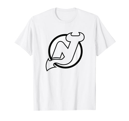 New Jersey Devils Icon Red Officially Licensed T-Shirt