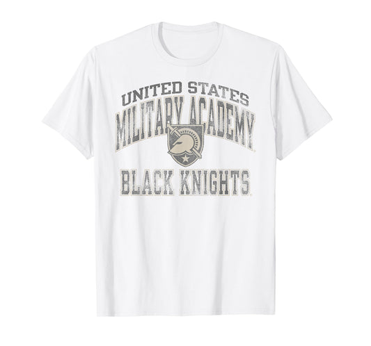 Army Black Knights Vintage Worn Gray Officially Licensed T-Shirt