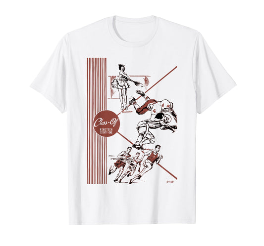 Class of 1981 Old School Retro Vintage Nostalgia Gen X Best T-Shirt