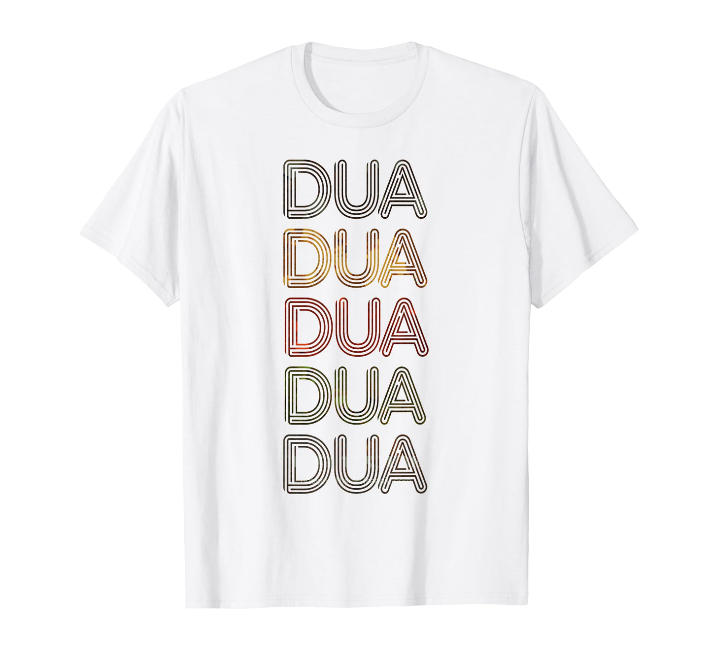 Funny Girl Retro First Name Grunge Vintage Style Black Dua T-Shirt