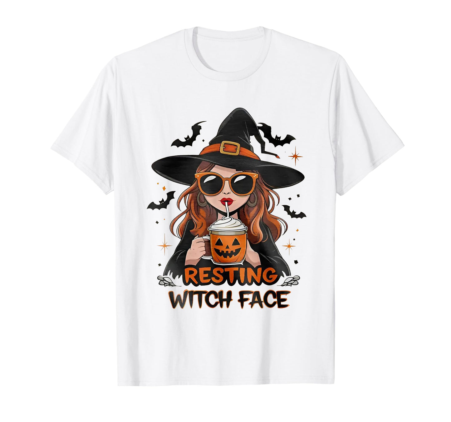 Resting Witch face Halloween T-Shirt