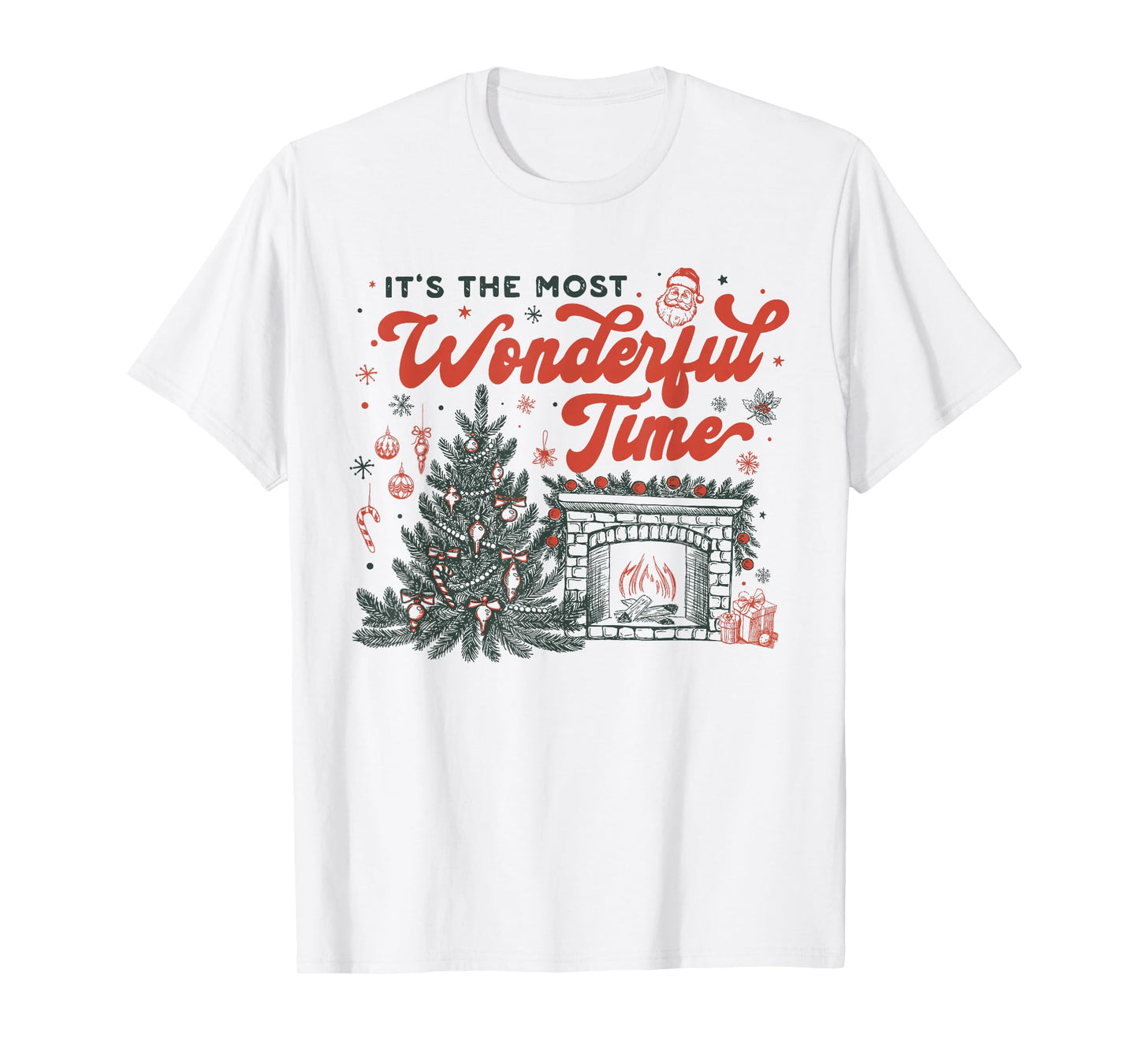 It's The Most Wonderful Time of The Year Christmas Xmas T-Shirt