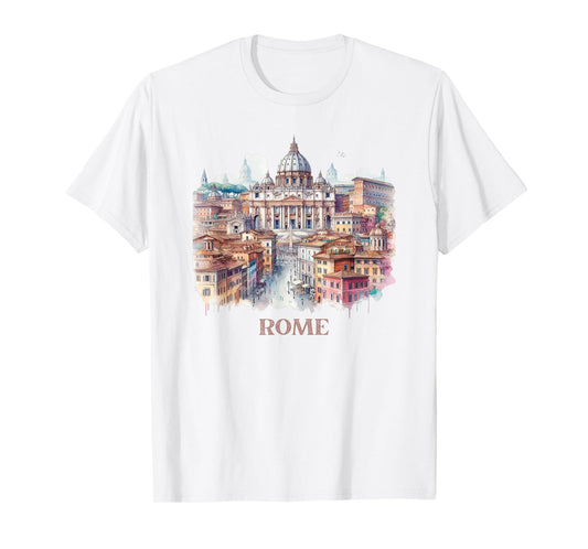 Retro Vintage Rome Italy Roma Italia Rome Italy Souvenir T-Shirt
