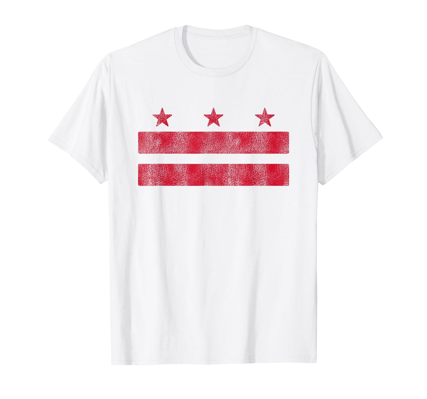 Retro Washington DC Flag District of Columbia Souvenir T-Shirt