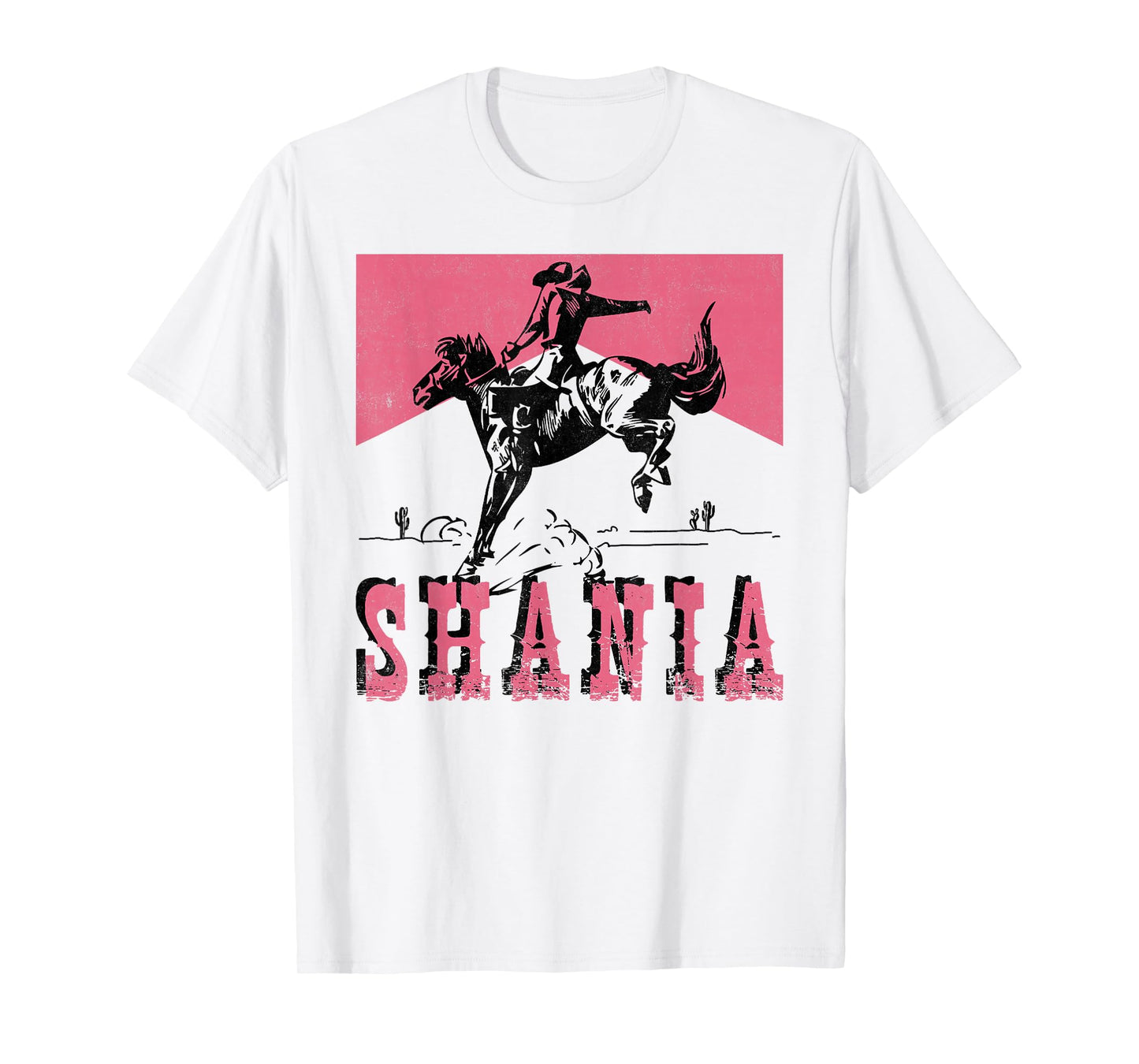 Vintage Shania Name Personalized for Men Women Kids T-Shirt