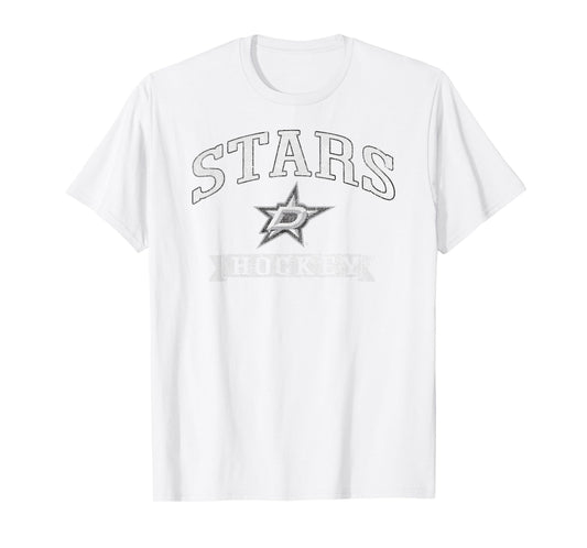 Dallas Stars Vintage Hockey Green Officially Licensed T-Shirt