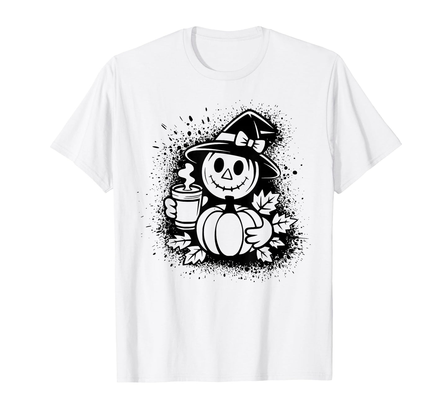 Pumpkin Scarecrow Cool Halloween T-Shirt