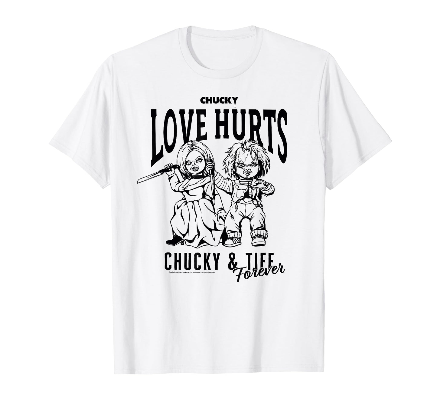 Chucky & Tiff Forever Love Hurts T-Shirt