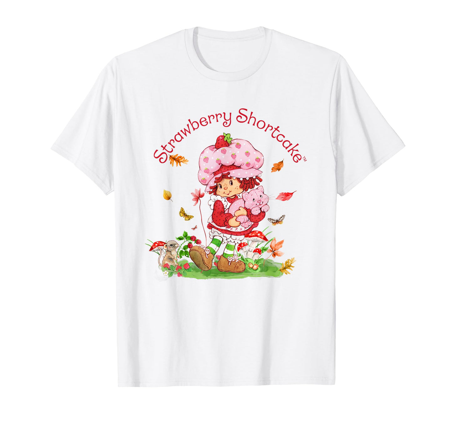Strawberry Shortcake & Custard Autumn Besties T-Shirt