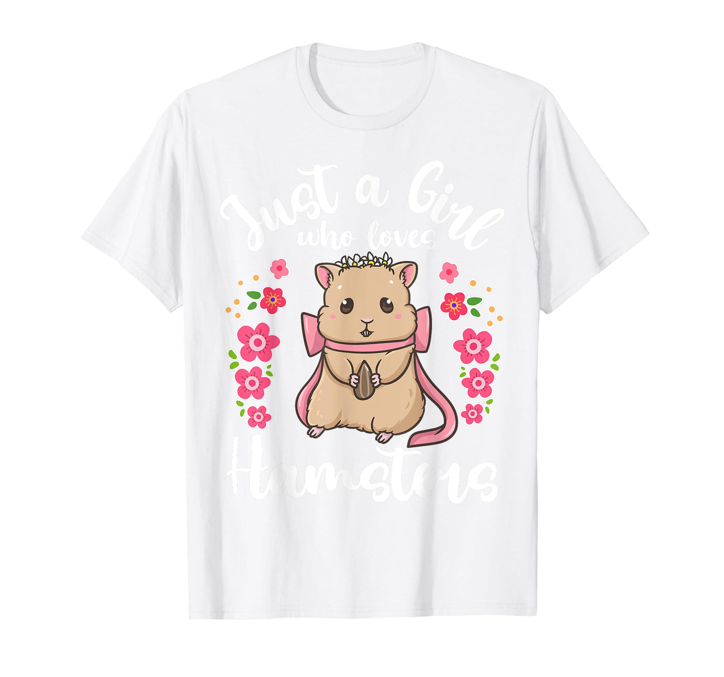 Hamster Just a Girl Who Loves Hamsters T-Shirt