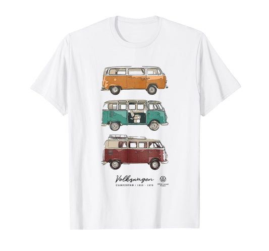 Transporter Type 2 Campervan 1950-1979 T-Shirt