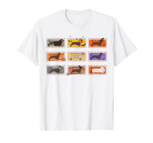 Dachshund Happy Halloweiner Funny Halloween Dogs Lover T-Shirt