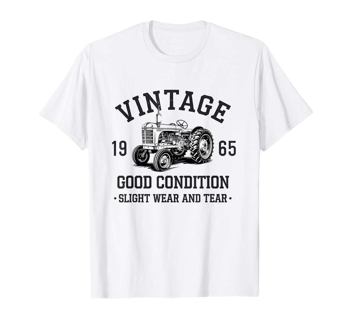 Vintage Tractor Slight Wear and Tear Since 1960. T-Shirt