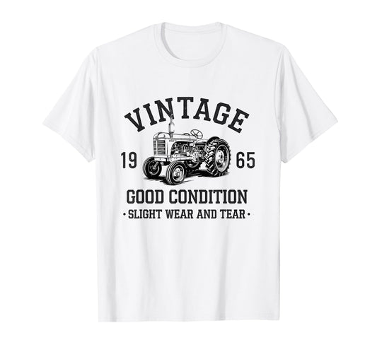 Vintage Tractor Slight Wear and Tear Since 1960. T-Shirt