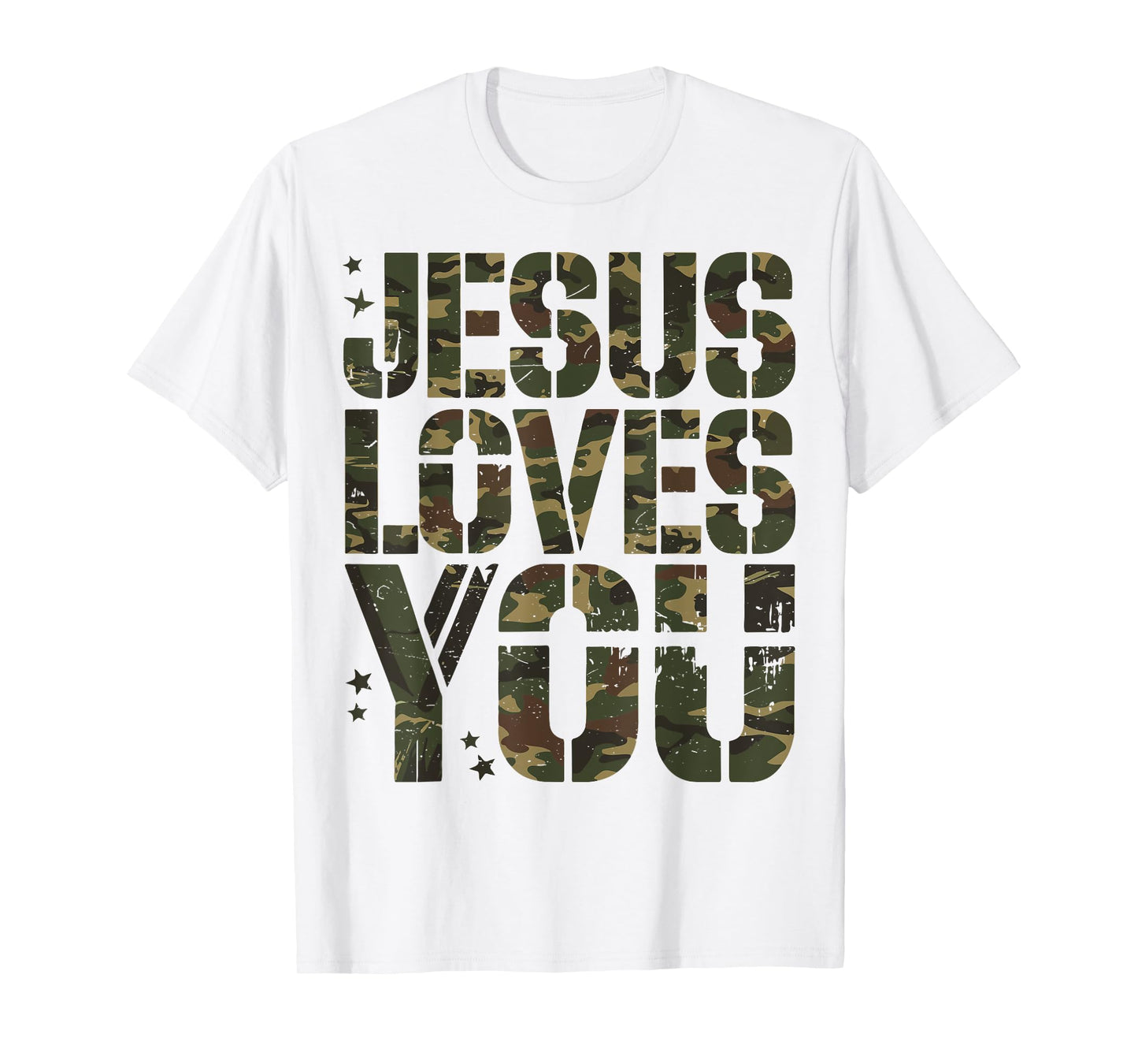 Camo Jesus Love You Funny Christian God Save Son Boy Toddler T-Shirt