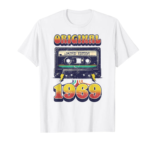 56th Birthday Retro Vintage 1969 Men Women T-Shirt