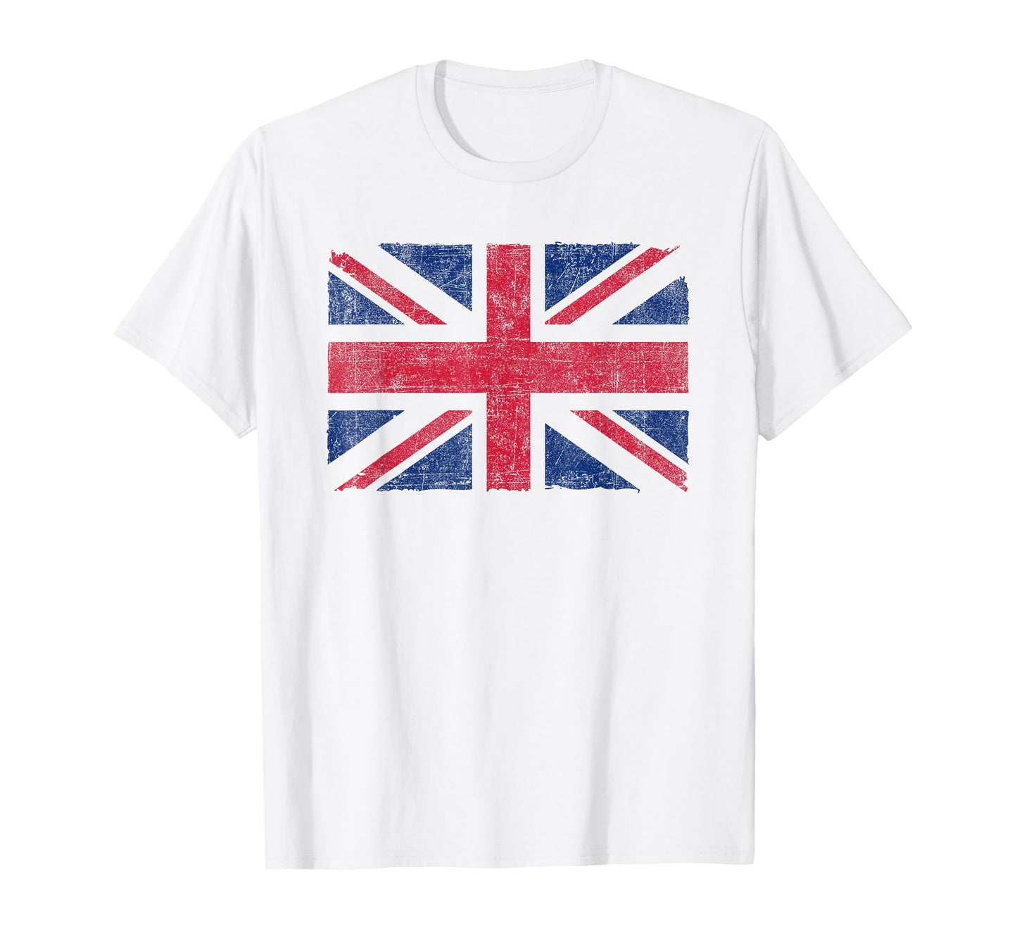 Retro Union Jack Vintage British Flag Great Britain UK T-Shirt