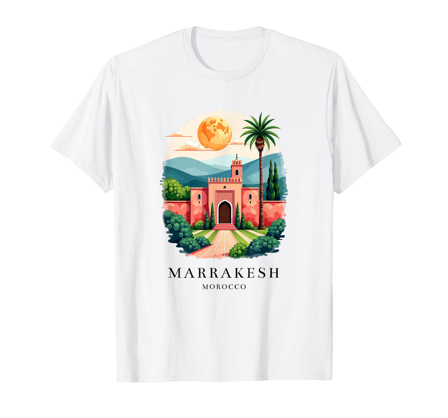Vintage Morocco Souvenir Marrakesh Morocco T-Shirt