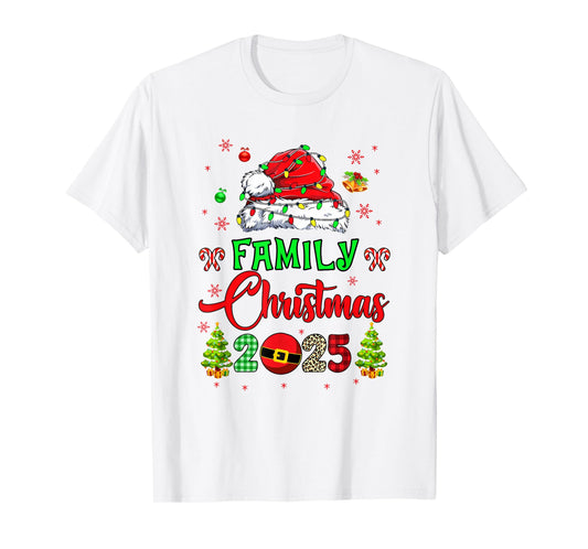 Family Christmas 2025 for Familys Matching Xmas Family T-Shirt
