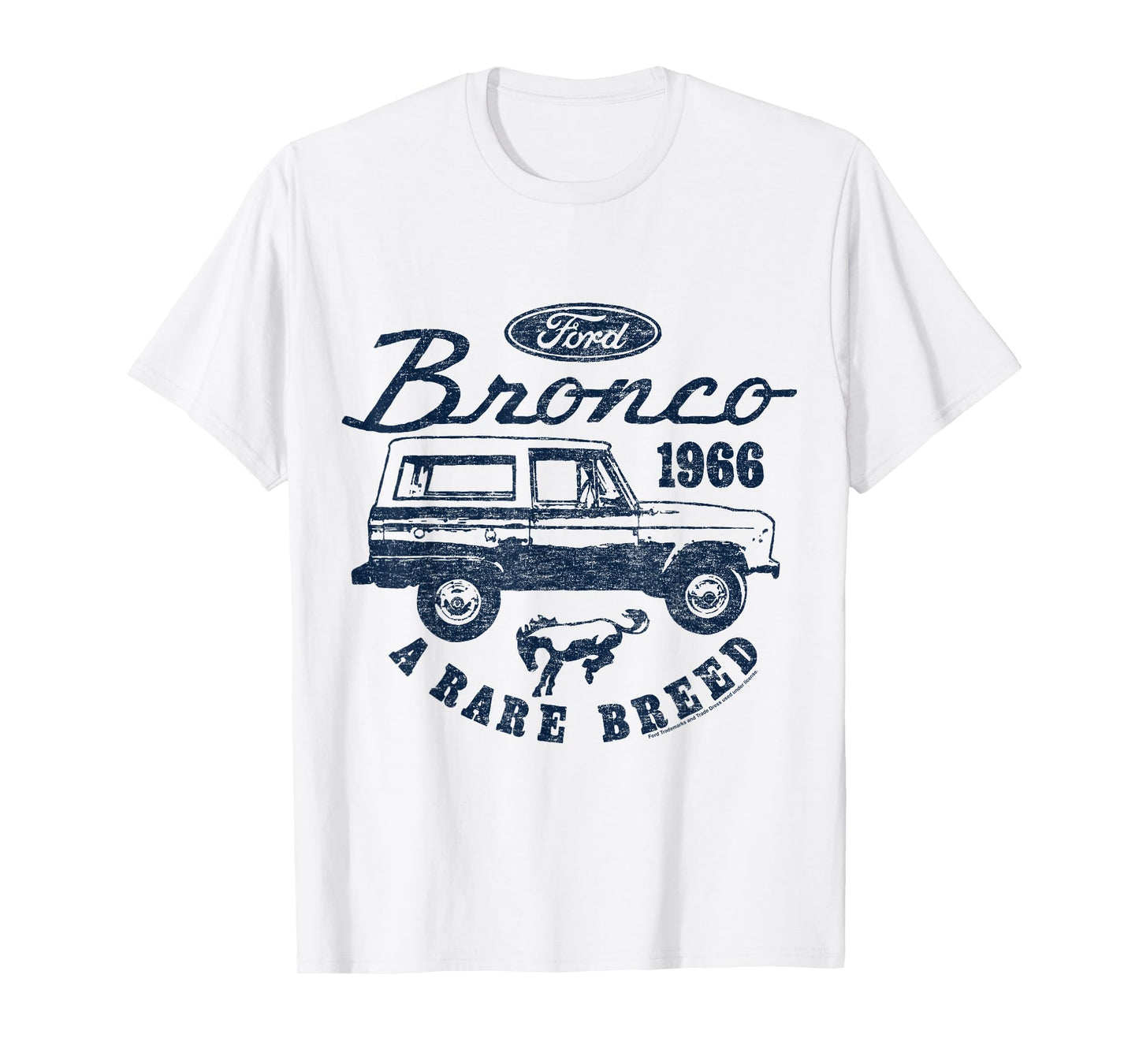 Ford - Bronco A Rare Breed 1966 Logo T-Shirt