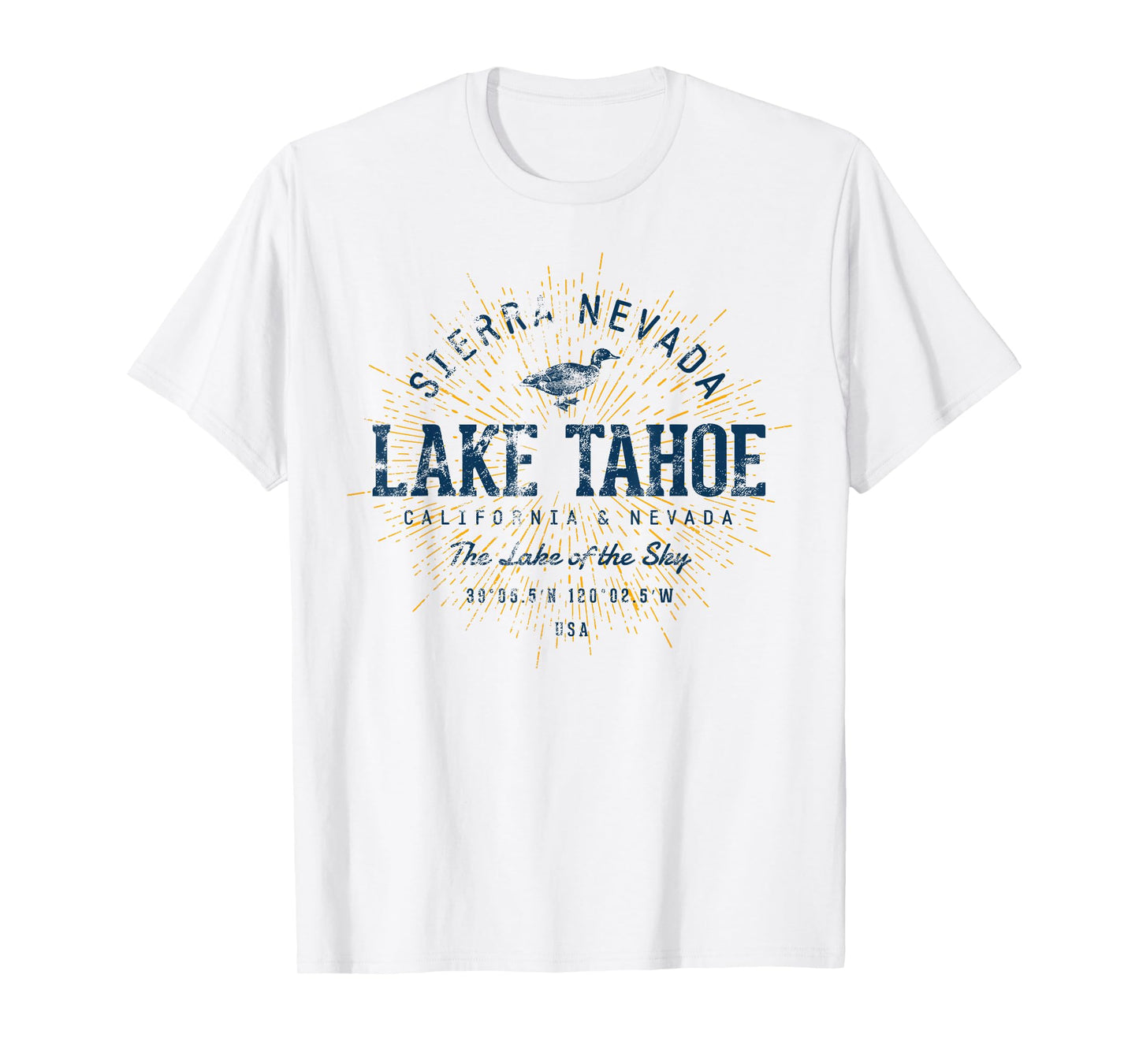 Retro Style Vintage Lake Tahoe T-Shirt