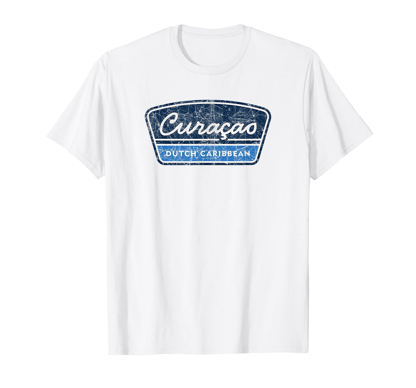Vintage Curacao Dutch Caribbean Souvenir Mens Womens Retro T-Shirt
