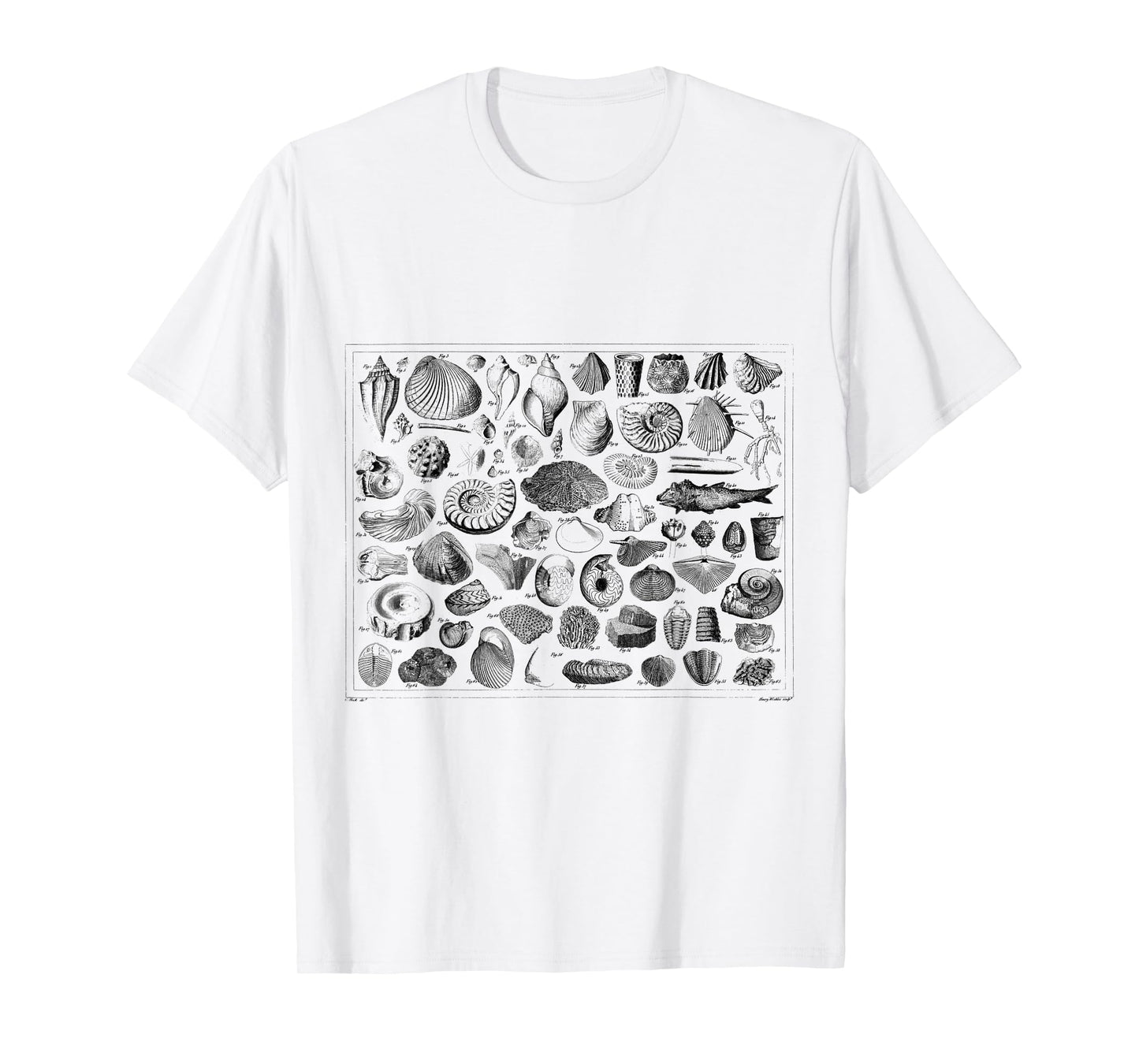 Vintage Dinosaur Fossils T-Rex Paleontology Jurassic Period T-Shirt