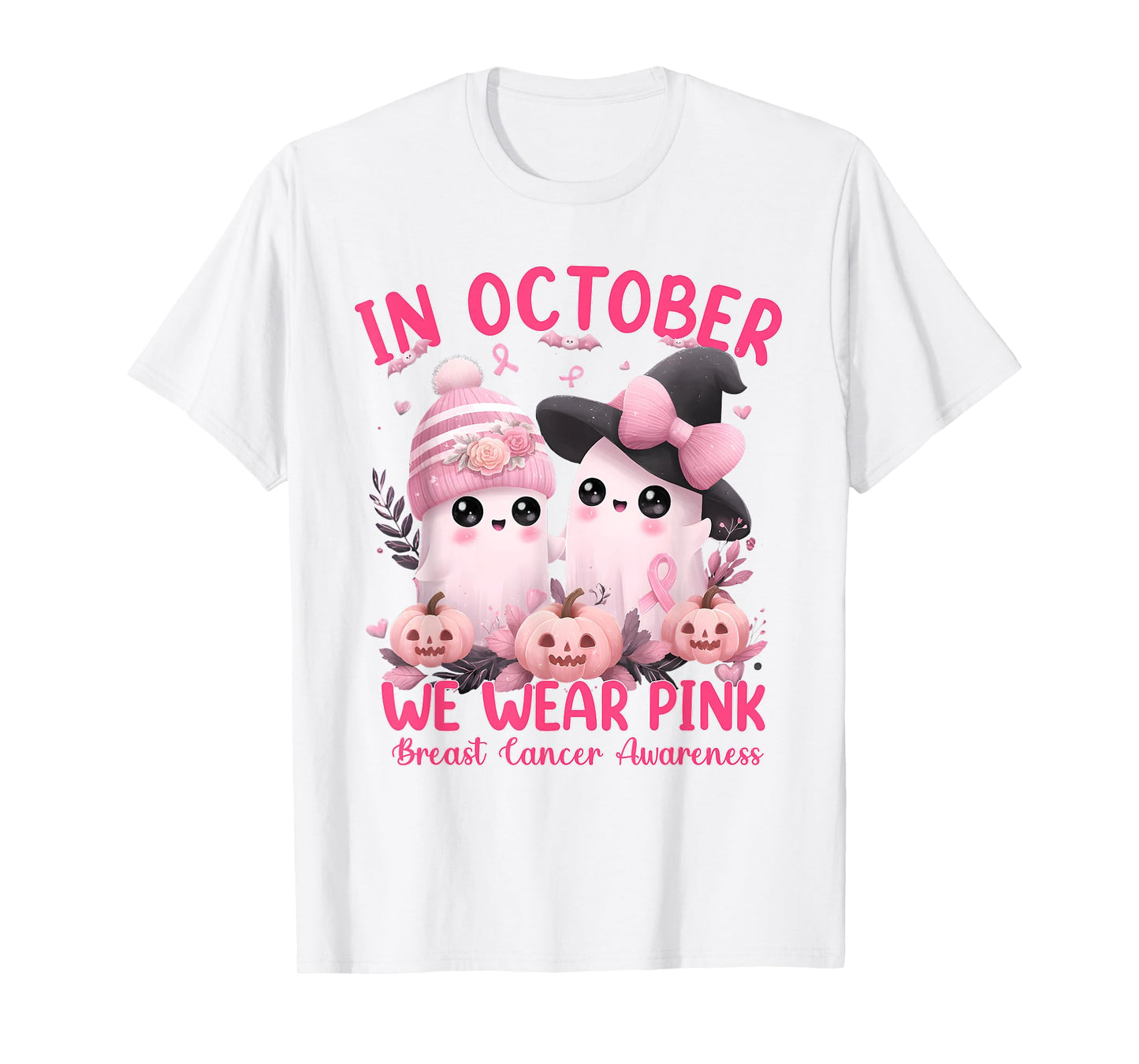 in October We Wear Pink T-Shirt