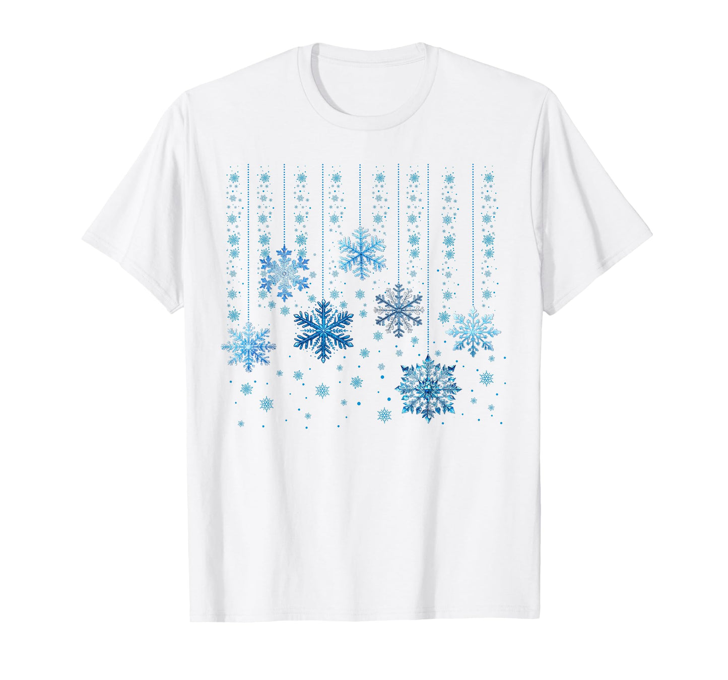 Snowflake Pjs Christmas Xmas Costume Men Women T-Shirt