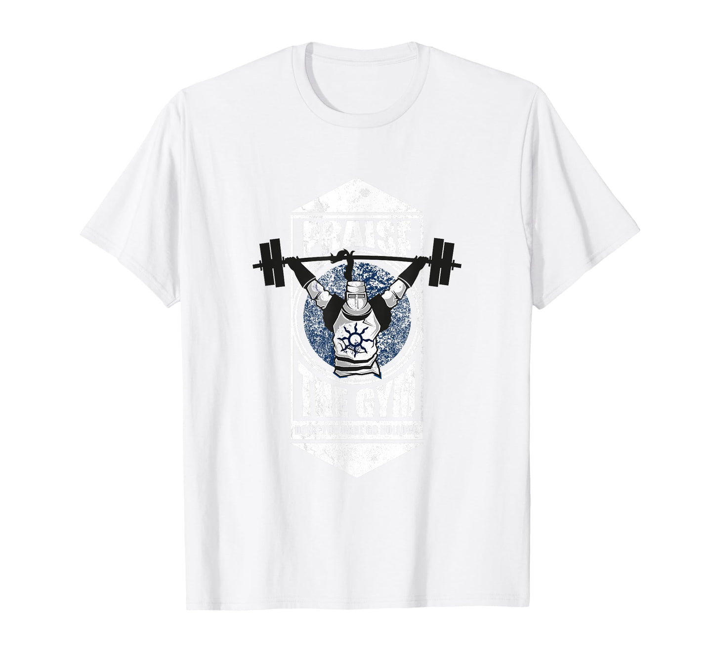 Grindstore Originals Praise The Gym T-Shirt - Women's Grey Classic Gym T-Shirt - Small