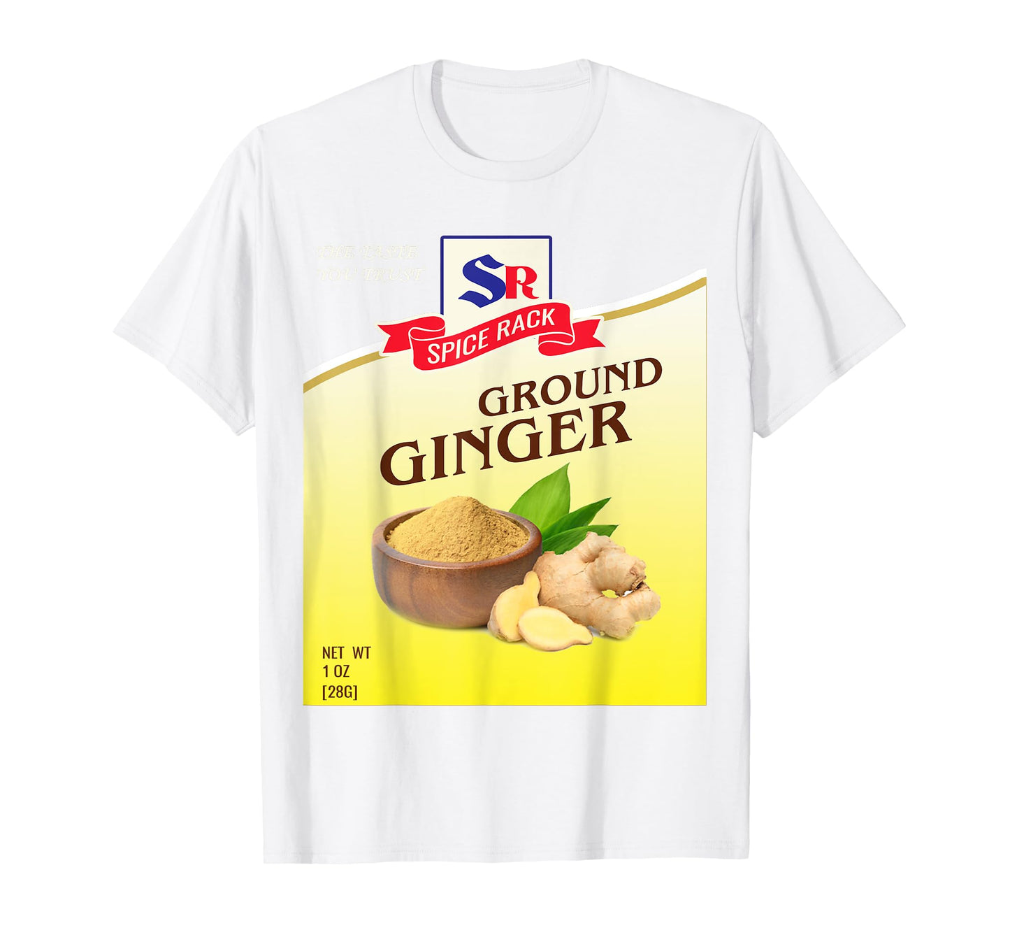 Ground Ginger Halloween Costume Unique Fun Foodie T-Shirt