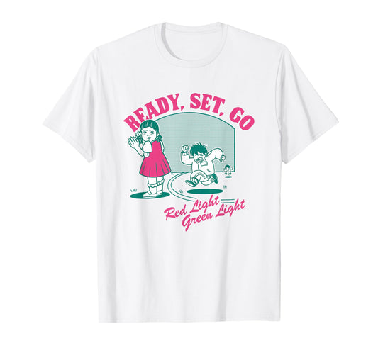 Squid Game 2 Ready Set Go Red Light Green Light T-Shirt