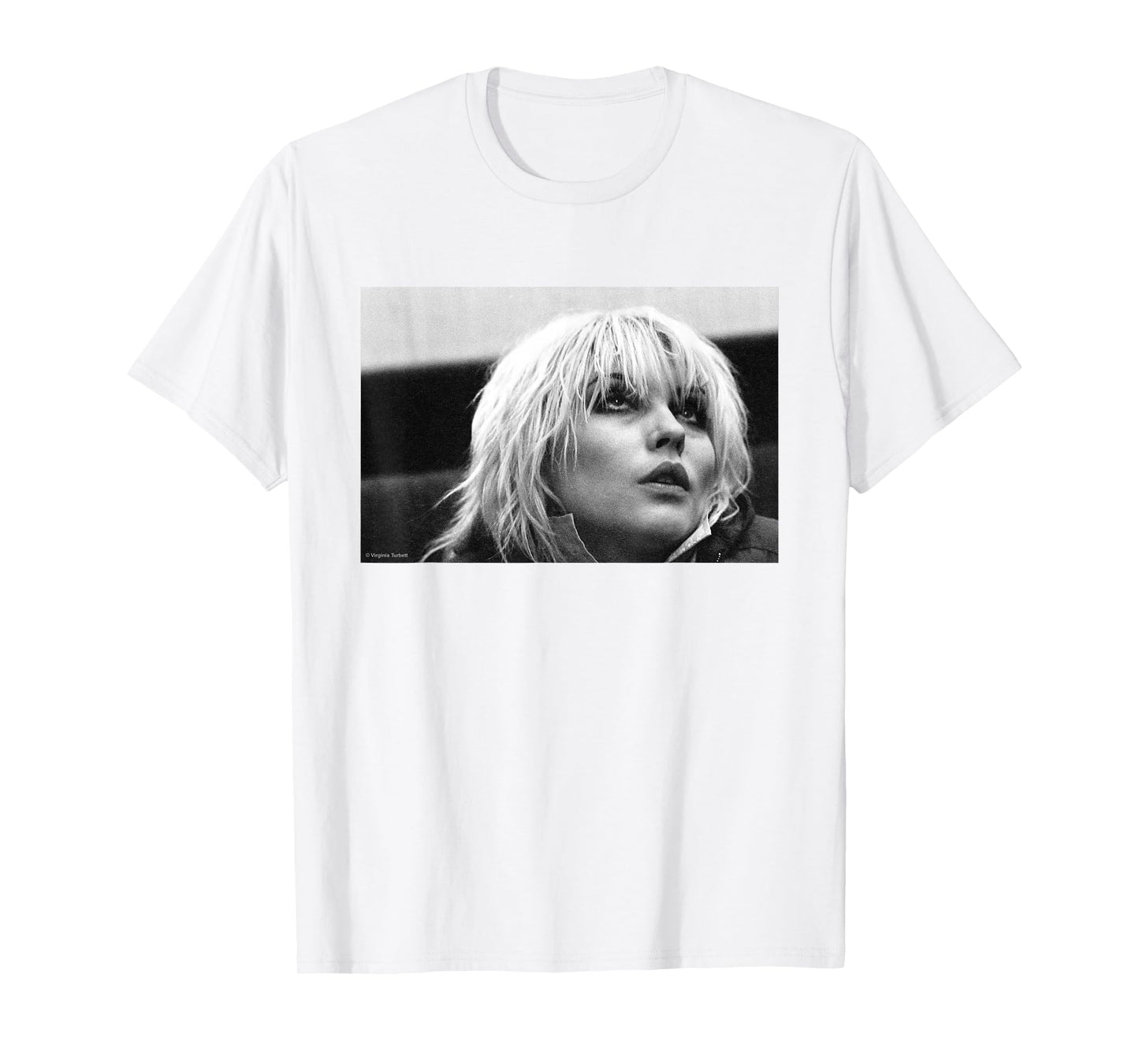 Blondie Singer Debbie Harry By Virginia Turbett T-Shirt