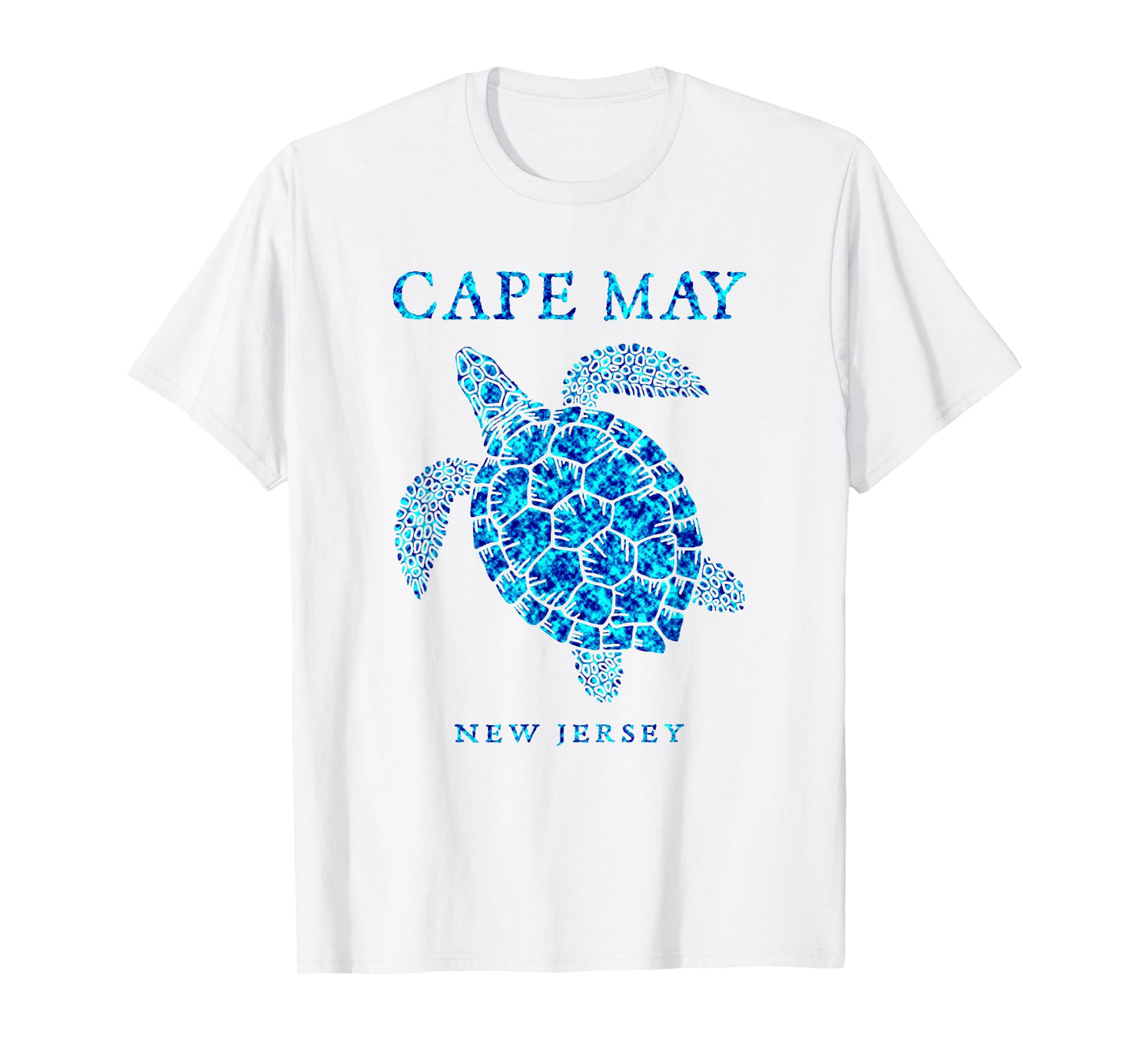 Cape May New Jersey NJ Sea Turtle Beach Souvenir Girls Boys T-Shirt